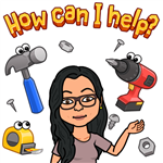 How Can I Help? Bitmoji 